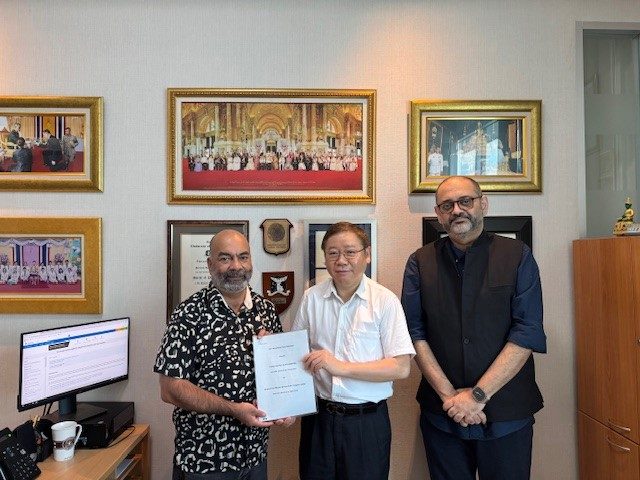 Signing with Bangkok Hospital